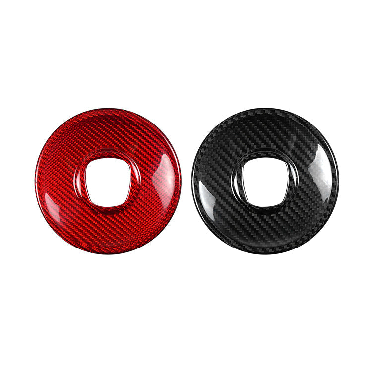 Cover centrale volante Airbag - Carbonio Nero o Rosso - Fiat 500 Abarth Restyling - Extreme Italia