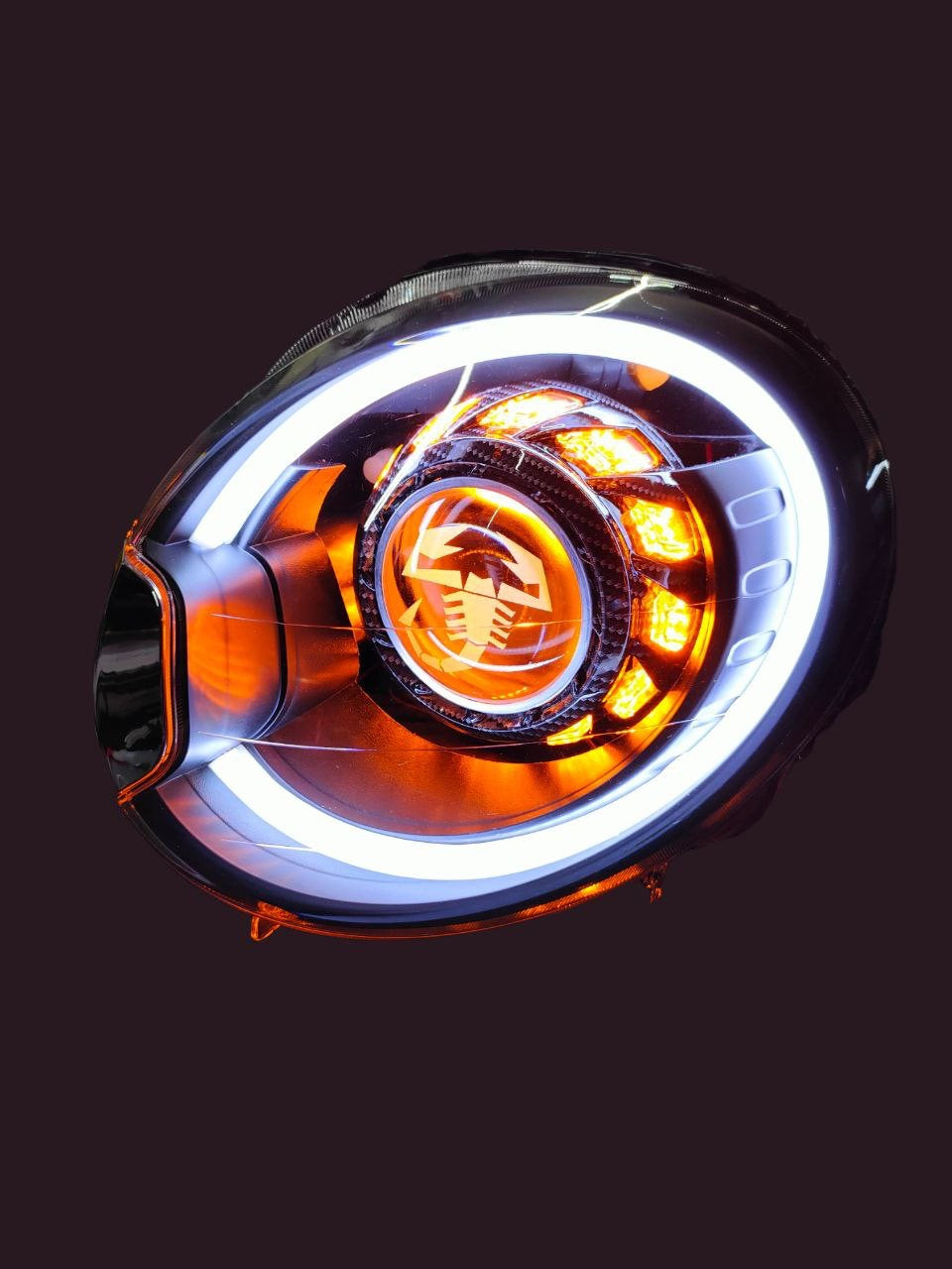 Bxenon doppia strip led Angel Eyes - Abarth 500 - EXTR3ME ITALIA