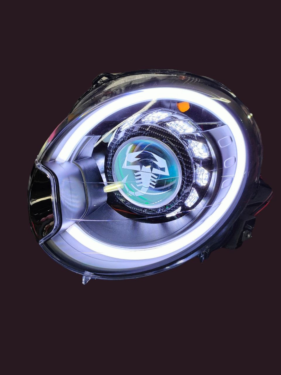 Bxenon doppia strip led Angel Eyes - Abarth 500 - EXTR3ME ITALIA