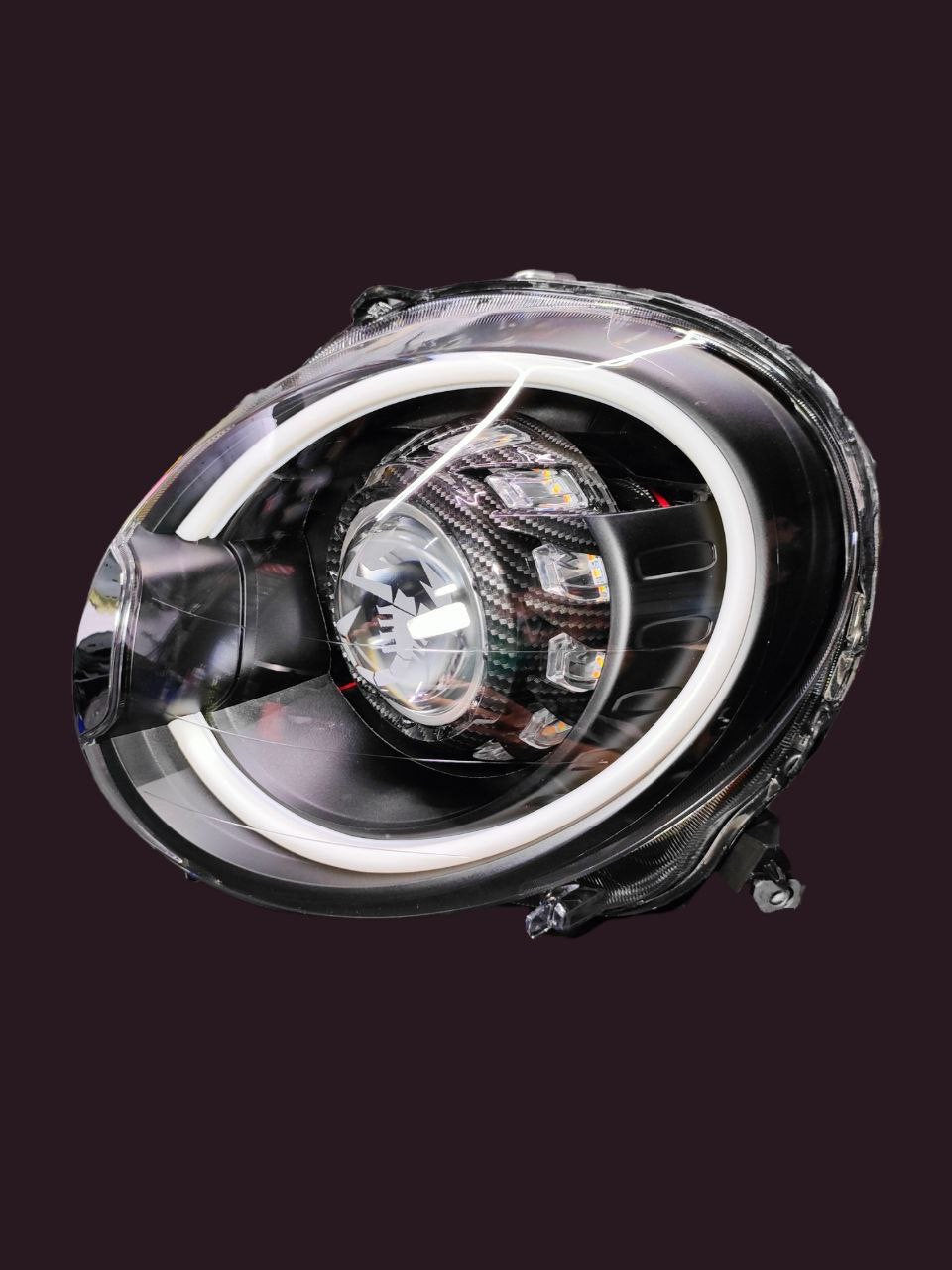 Bxenon doppia strip led Angel Eyes - Abarth 500 - EXTR3ME ITALIA