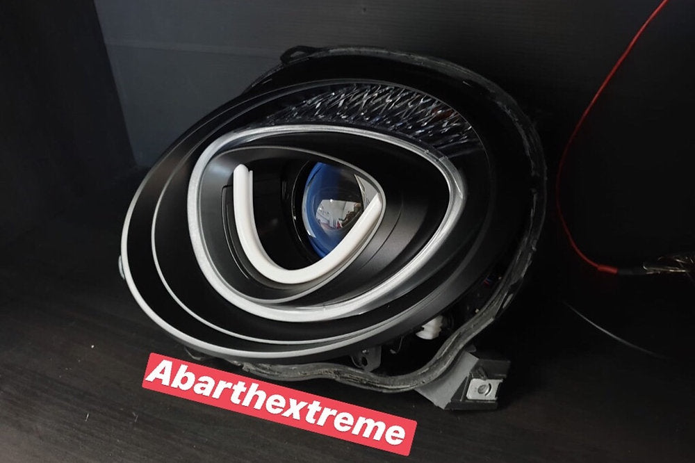 Fanali restyling V strip led - 500 Abarth - EXTR3ME ITALIA