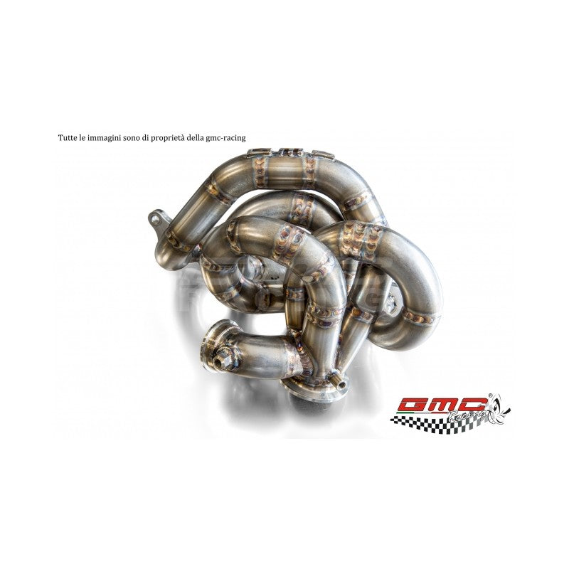 COLLETTORE IN INOX PER 1.4 T-JET ABARTH, FIAT, ALFA E LANCIA CON ATTACCO TURBO TIAL CON WG ESTERNA CON KIT DOWNPIPE