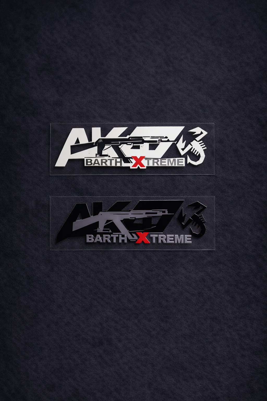 Limited Edition AK47 AbarthExtreme set 2+1 extreme Stickers