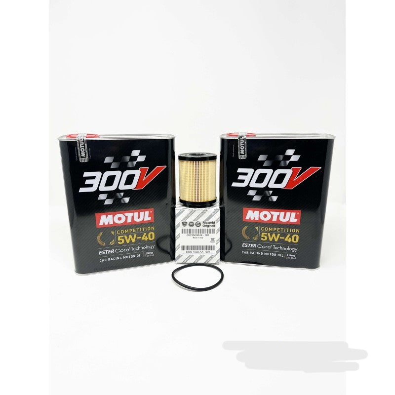 Kit Tagliando Abarth MOTUL 300V COMPETITION 5W-40