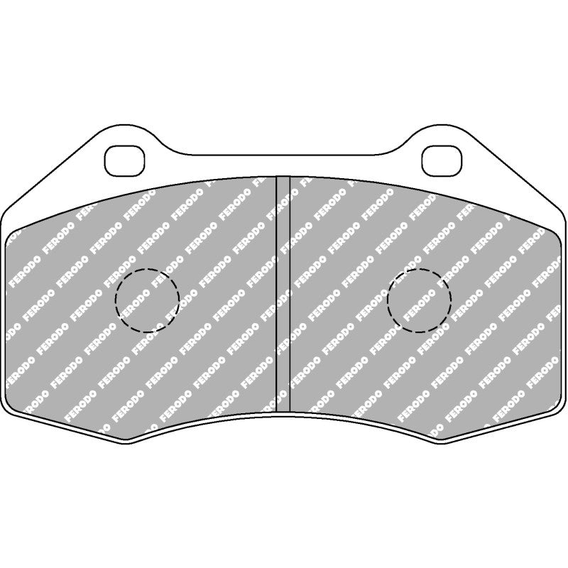 Pastiglie Ferodo DS 3.12 anteriori 500 abarth pinza 305 mm 4 pompanti