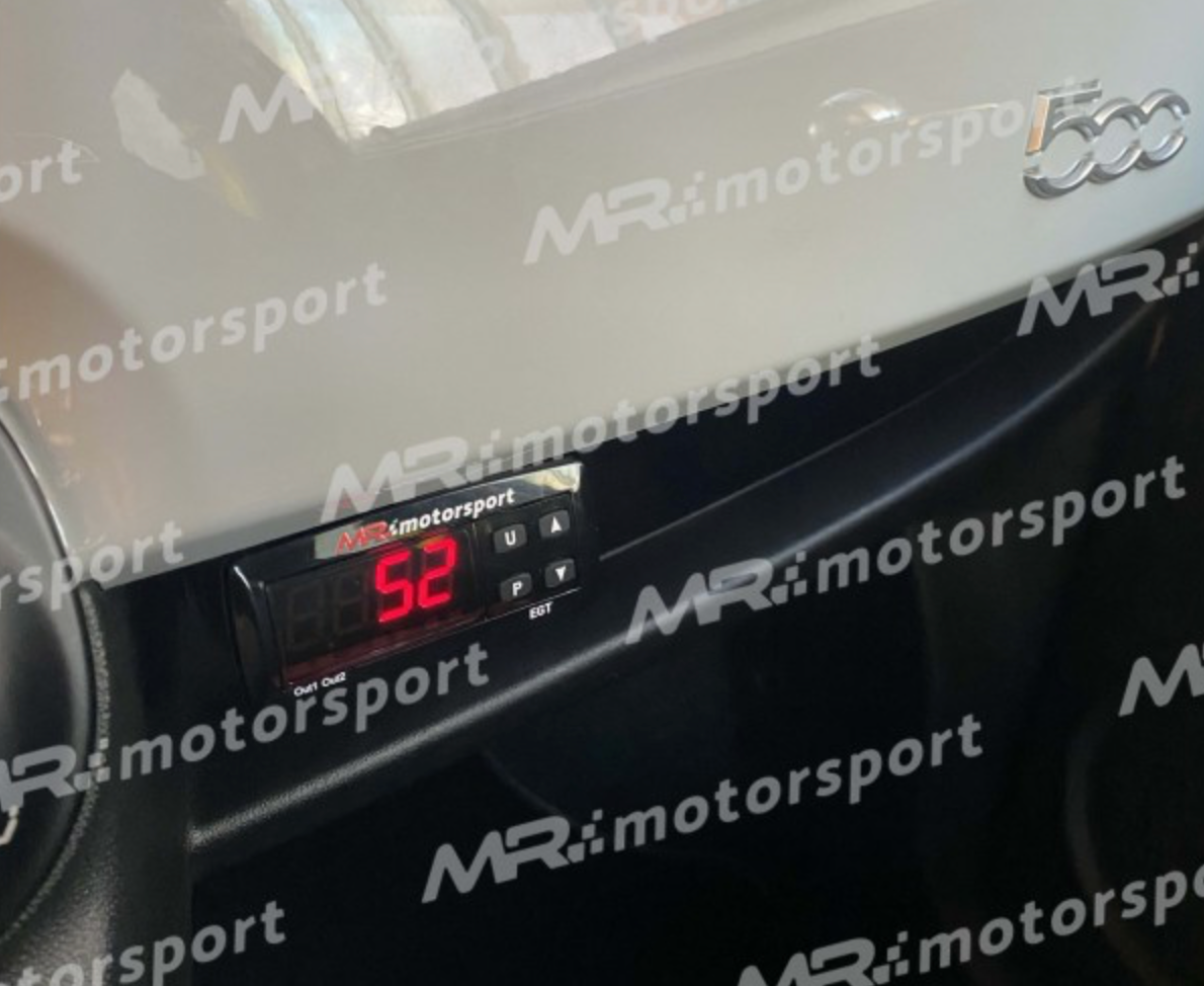 Temperatura gas di scarico EGT digitale rettangolare con sonda K - EXTR3ME ITALIA