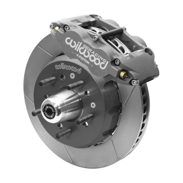 140-16118 - Wilwood Big Brake Kit - Front - 332x32mm Bi-Slotted - Forged Superlite 4R Anodized