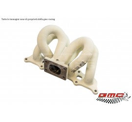 KIT COLLETTORE CON ATTACCO TURBO T25 CON KIT DOWNPIPE E KIT TUBO ACQUA