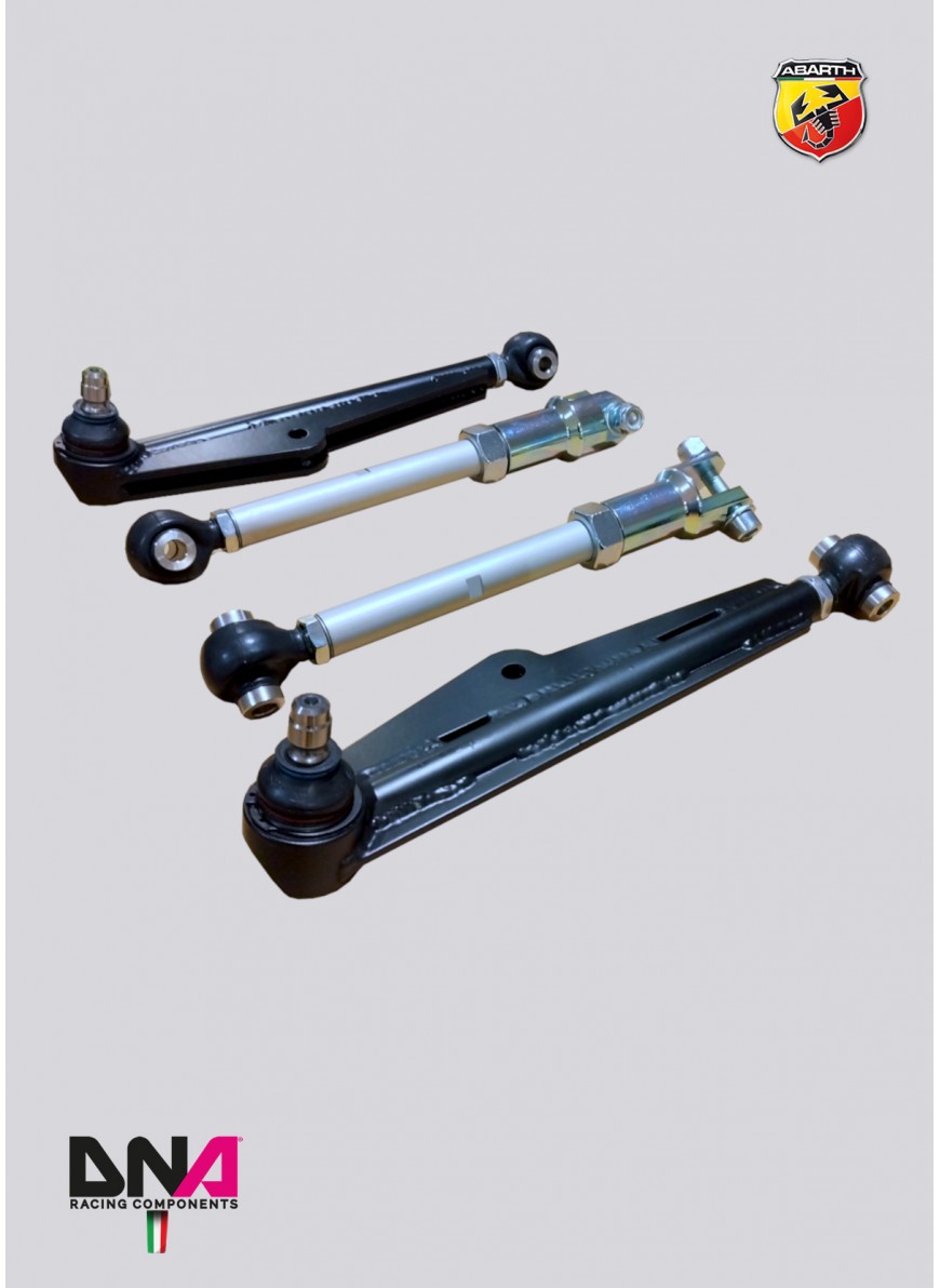 ABARTH 500 US ADJUSTABLE CAMBER CASTER SUSPENSION ARMS KIT
