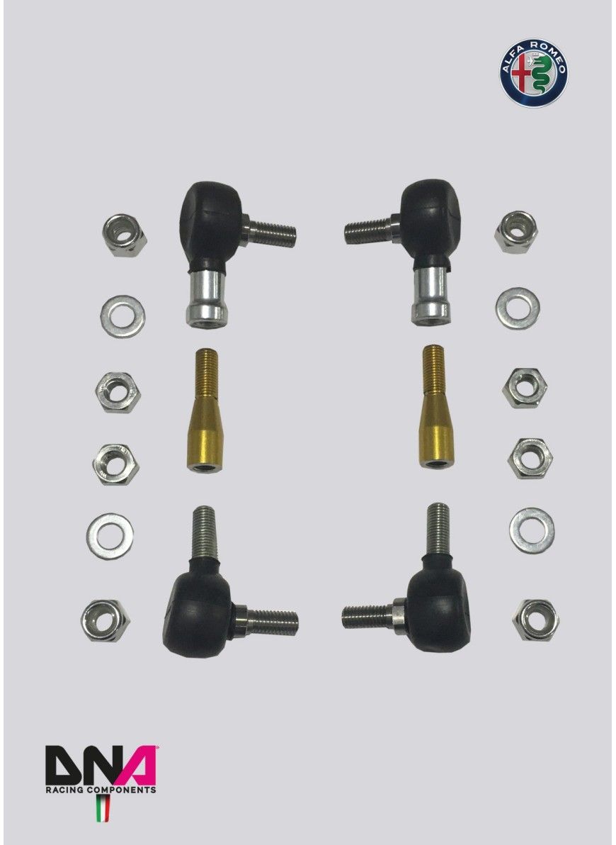 TIRANTI BARRA STABILIZZATRICE POSTERIORE ALFA ROMEO GIULIETTA SU UNIBALL KIT