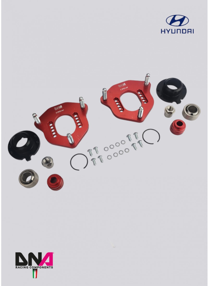 KIT ATTACCHI SUPERIORI PER AMMORTIZZATORI DNA WRS HYUNDAI I20N
