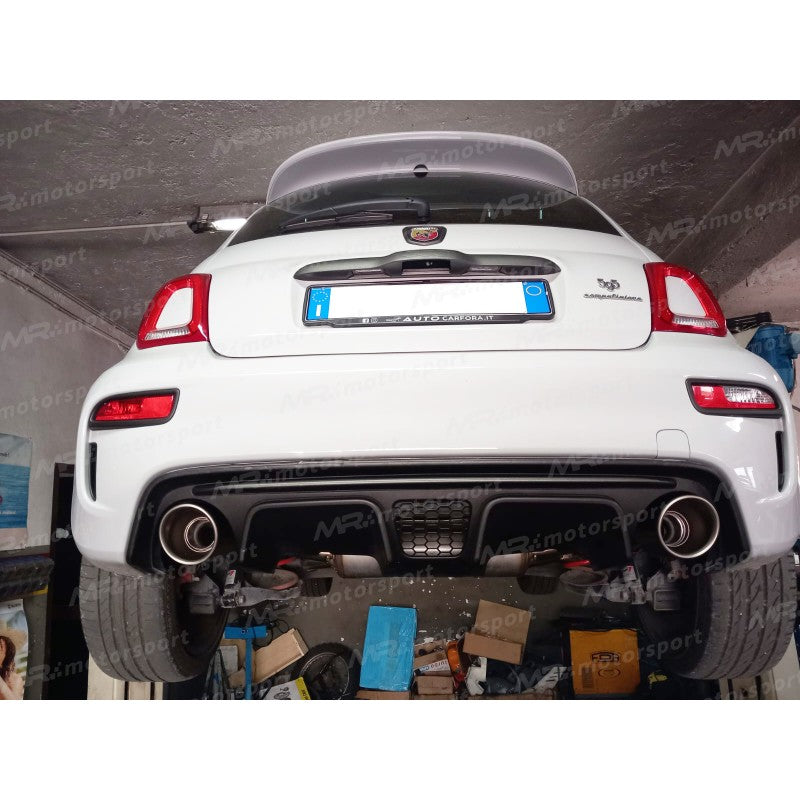 Scarico Akrapovic 500 595 abarth OMOLOGATO