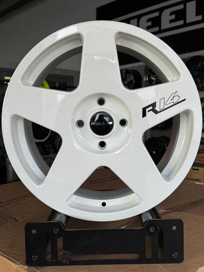 500 ABARTH Dedica Fiat Cerchi in Lega 17'' Larghezza 7.5 4x98 ET 30 CB 58.1