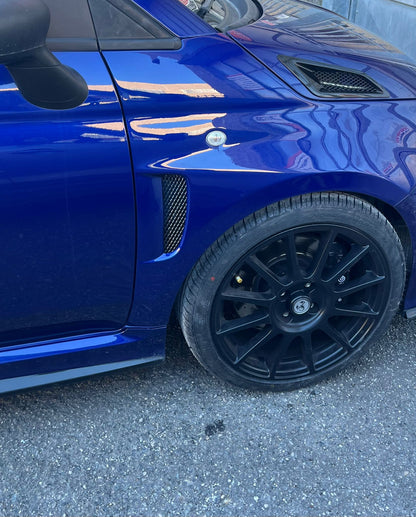 Wide fender flares for Abarth 500