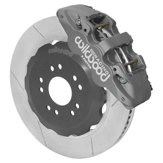 140-13882 - Kit freni Big Brake Wilwood - Anteriore - 355x32mm Bi-scanalato - AERO6 Anodizzato