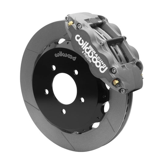 140-16093 - Wilwood Big Brake Kit - Front - 327x28mm Bi-Slotted - Superlite 6R Anodized