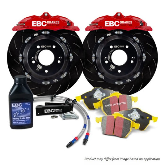 Kit Freno Maggiorato EBC - Anteriore - 355x32mm con Scanalature Curve - Apollo-4
