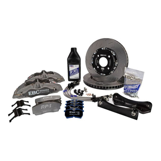 Kit Freno Maggiorato EBC - Anteriore - 300x28 Scanalato Curvo - Apollo-4