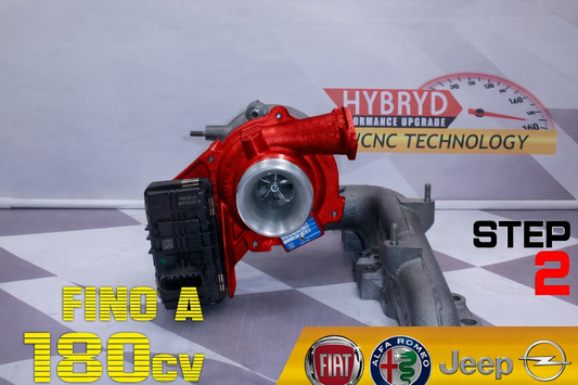 Turbocharged Alfa Romeo Fiat Jeep Opel 1.6 54389700008 Step 2 up to 180hp