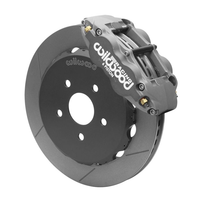 140-16092 - Wilwood Big Brake Kit - Front - 327x28mm Bi-Slotted - Superlite 6R Anodized
