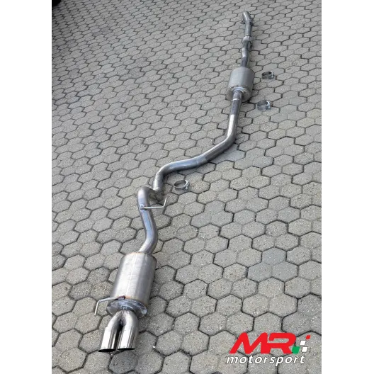 SCARICO GRANDE PUNTO ABARTH / PUNTO EVO ABARTH CENTRALE SILENZIATO + FINALE SILENZIATO