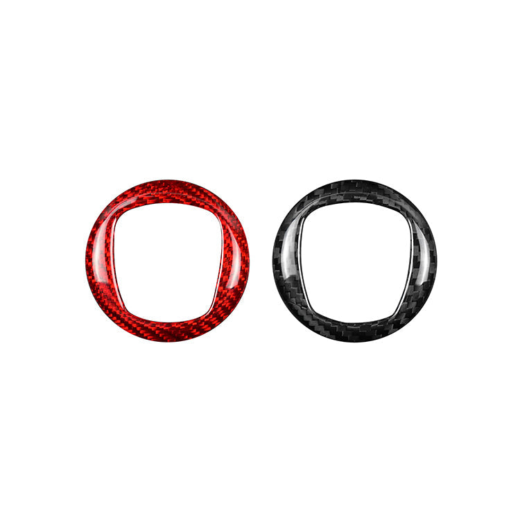 Cover stemma volante - Carbonio Nero o Rosso - Fiat 500 Abarth Restyling