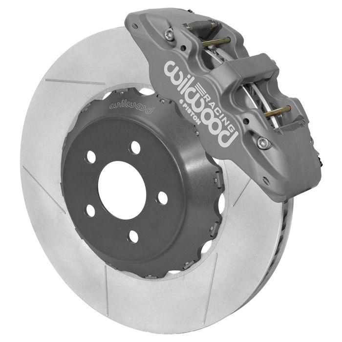 140-14290 - Wilwood Big Brake Kit - Front - 381x32mm Bi-Slotted - AERO6 Anodized