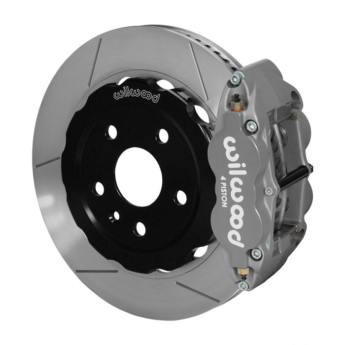 140-15232 - Wilwood Big Brake Kit - Rear - 355x28mm Bi-Slotted - Superlite 4R Anodized