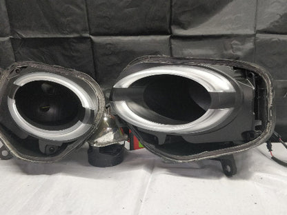 Sotto fari restyling nero opaco striscia led - 500 Abarth - EXTR3ME ITALIA