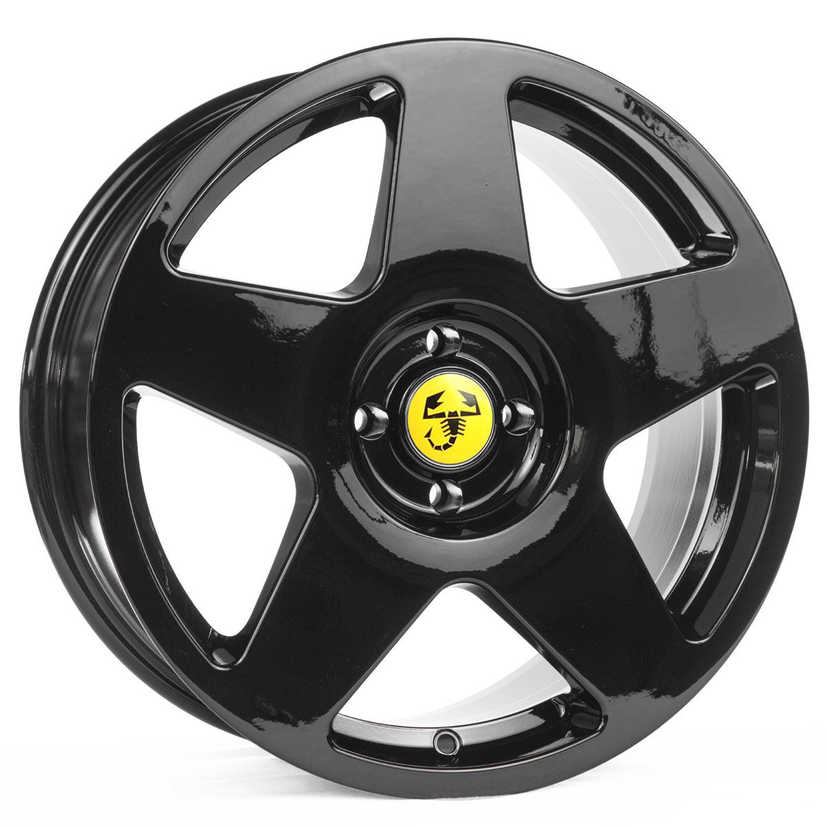 500 ABARTH Dedica Fiat Cerchi in Lega 17'' Larghezza 7.5 4x98 ET 30 CB 58.1