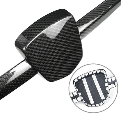 Cover logo anteriore, full - 100% Carbonio - Fiat 500 Abarth Pre Restyling + Restyling