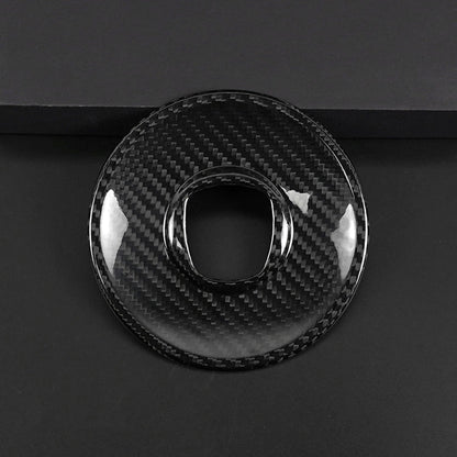 Cover centrale volante Airbag - Carbonio Nero o Rosso - Fiat 500 Abarth Restyling - Extreme Italia