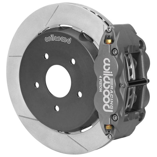 140-16208 - Wilwood Big Brake Kit - Rear - 332x25mm Bi-Slotted - Forged Narrow Superlite 4R Anodized