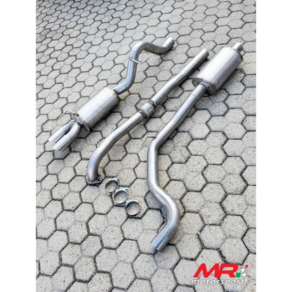 SCARICO GRANDE PUNTO ABARTH / PUNTO EVO ABARTH CENTRALE SILENZIATO + FINALE SILENZIATO
