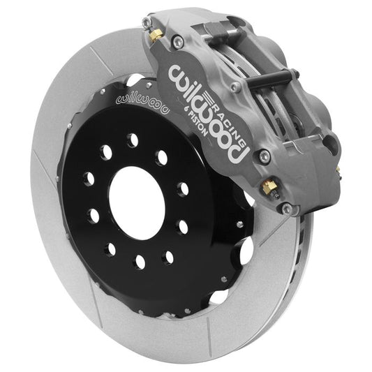 140-16094 - Wilwood Big Brake Kit - Front - 327x28mm Bi-Slotted - Superlite 6R Anodized