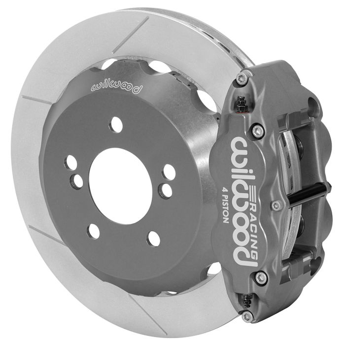 140-14980 - Wilwood Big Brake Kit - Rear - 327x28mm Bi-Slotted - Superlite 4R Anodized