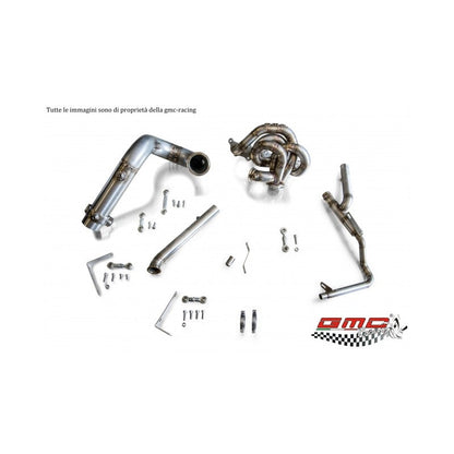 COLLETTORE IN INOX PER 1.4 T-JET ABARTH, FIAT, ALFA E LANCIA CON ATTACCO TURBO TIAL CON WG ESTERNA CON KIT DOWNPIPE