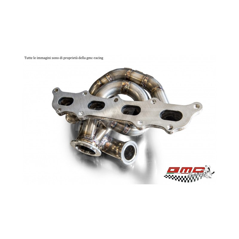 COLLETTORE IN INOX PER 1.4 T-JET ABARTH, FIAT, ALFA E LANCIA CON ATTACCO TURBO TIAL CON WG ESTERNA CON KIT DOWNPIPE