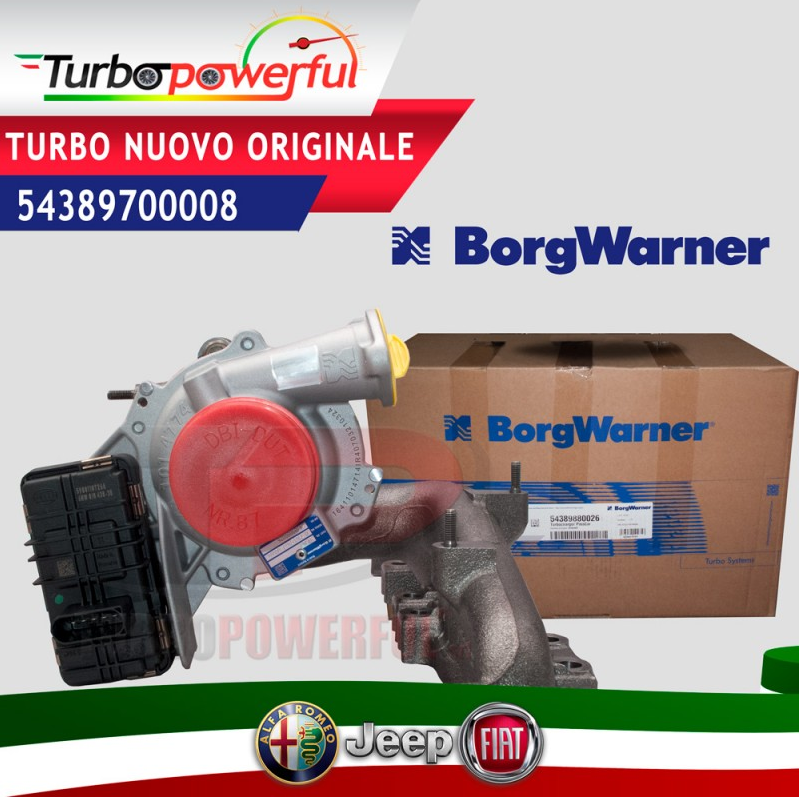 New original turbine 54389700008, 54389700026, 46335772