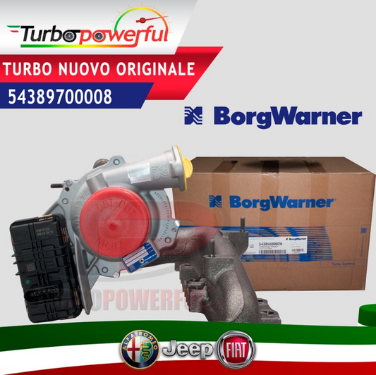 New original turbine 54389700008, 54389700026, 46335772