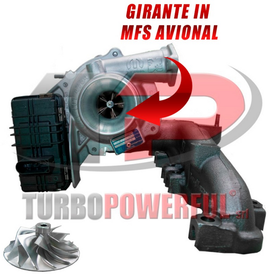 Turbina revisionata in AVIONAL Fiat 500L 1.6 JTD 120