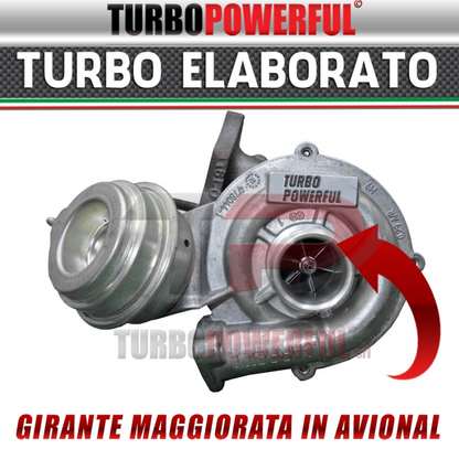 Fiat Panda 1.3 Mjt 75cv con turbo modificato