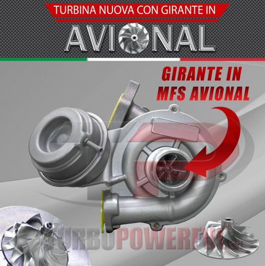New turbine with AVIONAL impeller 799171-0001
