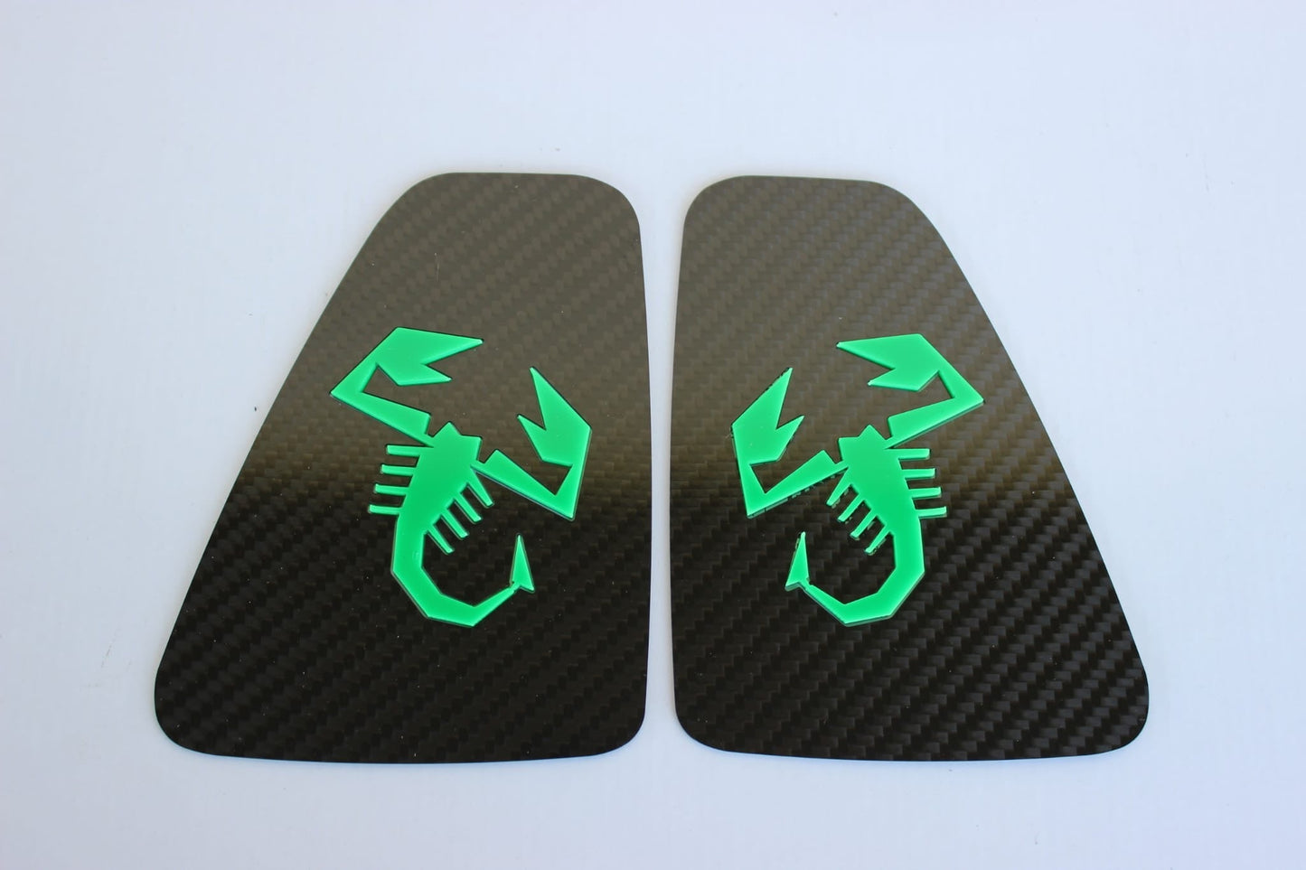 Cover fari posteriori - Fibra di Carbonio - Fiat 500 Abarth Restyling