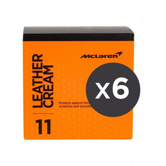 McLaren - CONF. 6 PZ LEATHER CREAM CREMA PELLE 250 ML