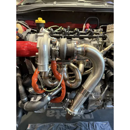 KIT COLLETTORI A CUORE (STRADALE) 500 / PUNTO ABARTH MITO / GIULIETTA PER TURBINA TD04