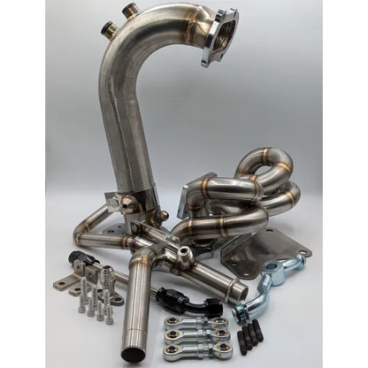 KIT COLLETTORI A CUORE (STRADALE) 500 / PUNTO ABARTH MITO / GIULIETTA PER TURBINA TD04