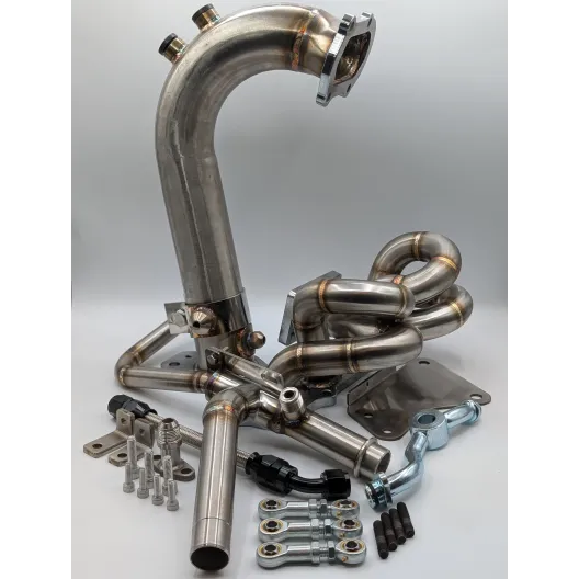 KIT COLLETTORI A CUORE (STREET) 500 / PUNTO ABARTH MITO / GIULIETTA PER TURBINA TD04