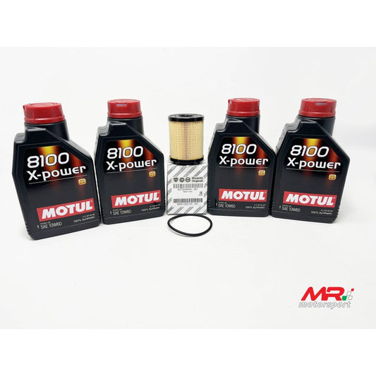 Kit Tagliando Abarth Motul 8100 X-power 10w60