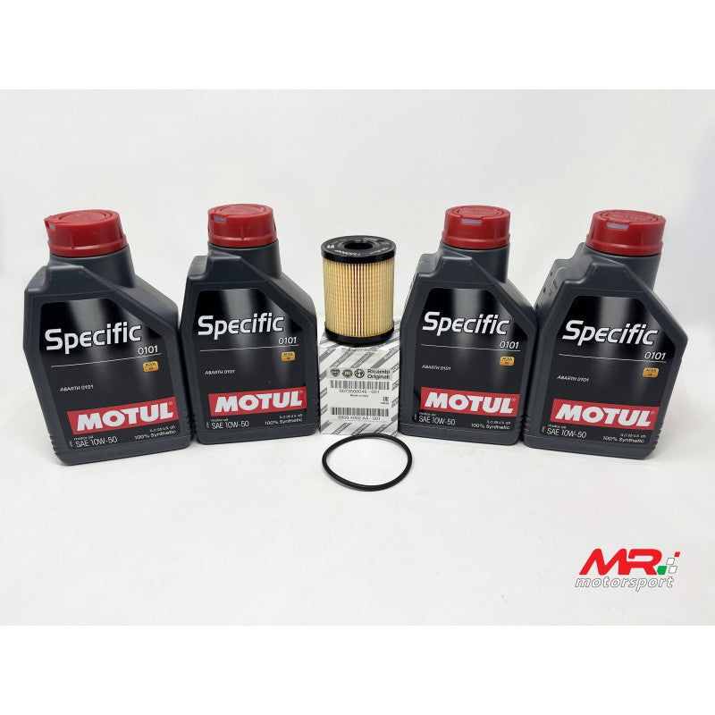 Kit Tagliando Abarth Motul Specific 10w50 0101